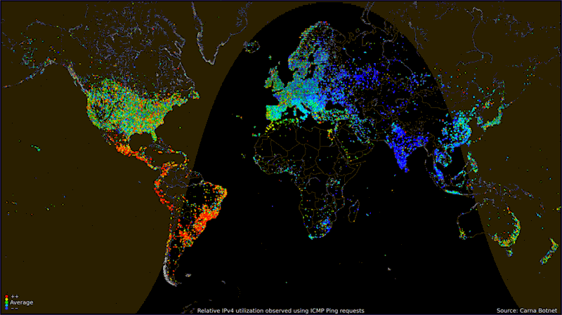 Mapa del dia: “Ús d’Internet segons l’hora del dia”