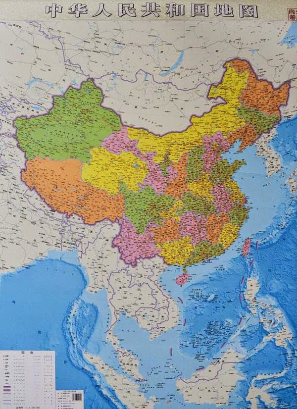 Mapa del dia: La Xina segons els xinesos