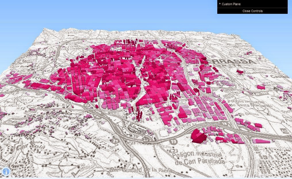 Mapa del dia: Terrassa en 3D