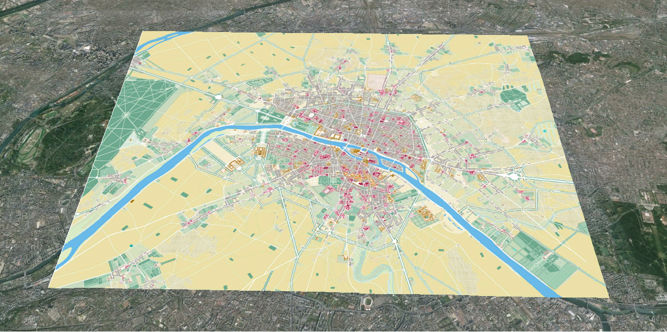 Mapa del dia: Atlas històric de Paris