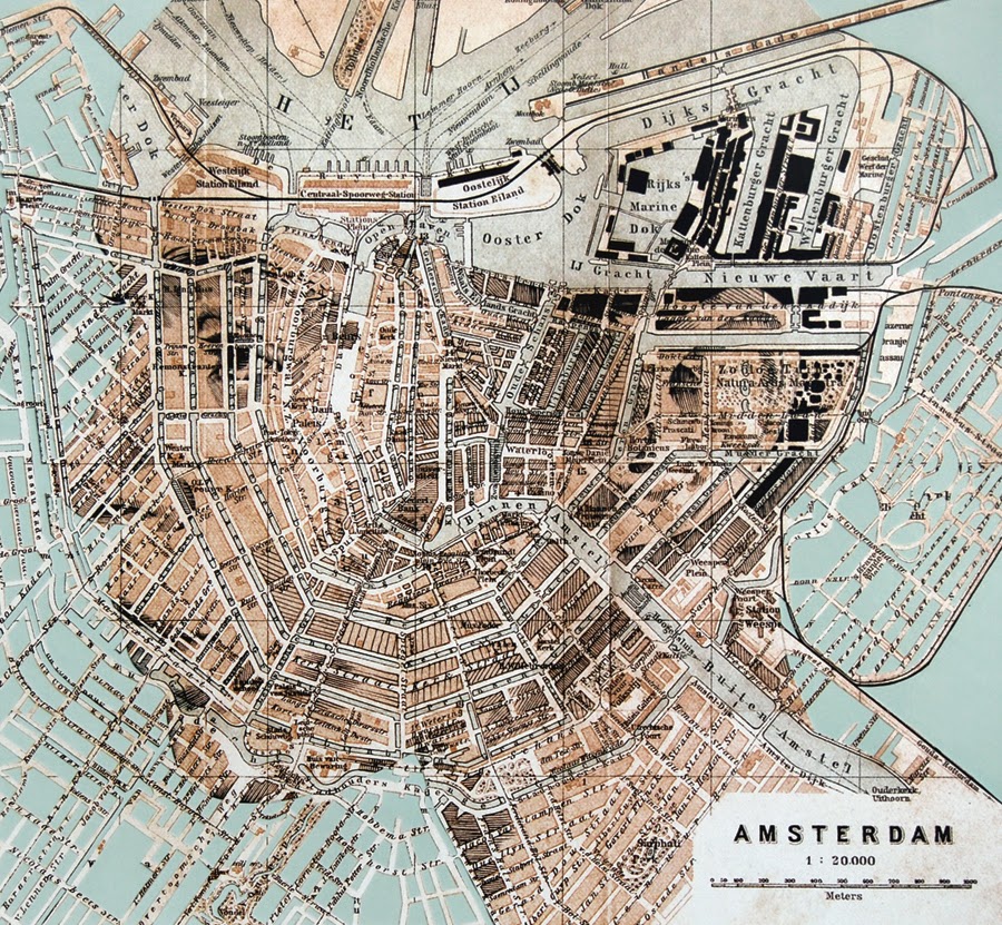 Mapa del dia: Amsterdam en una fotografia cartogràfica