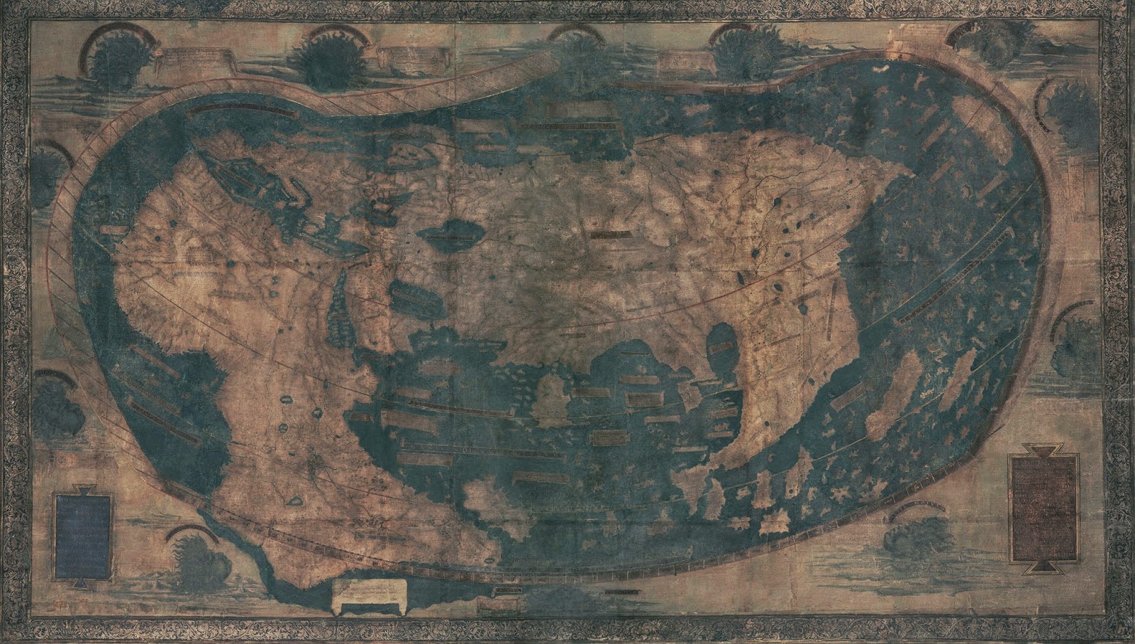 Mapa del dia: Mapa de Martellous de 1491