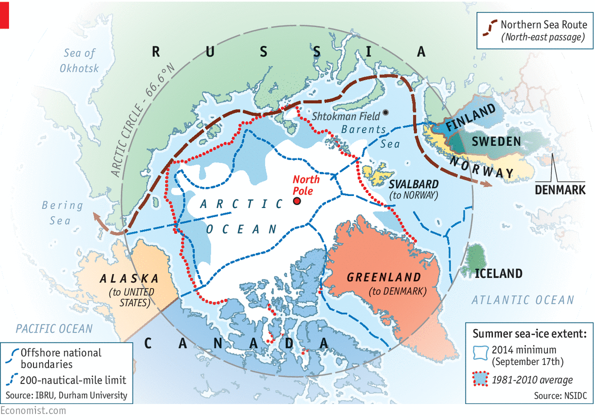 La ruta del Àrtic sembla que es complica, almenys aquest estiu passat